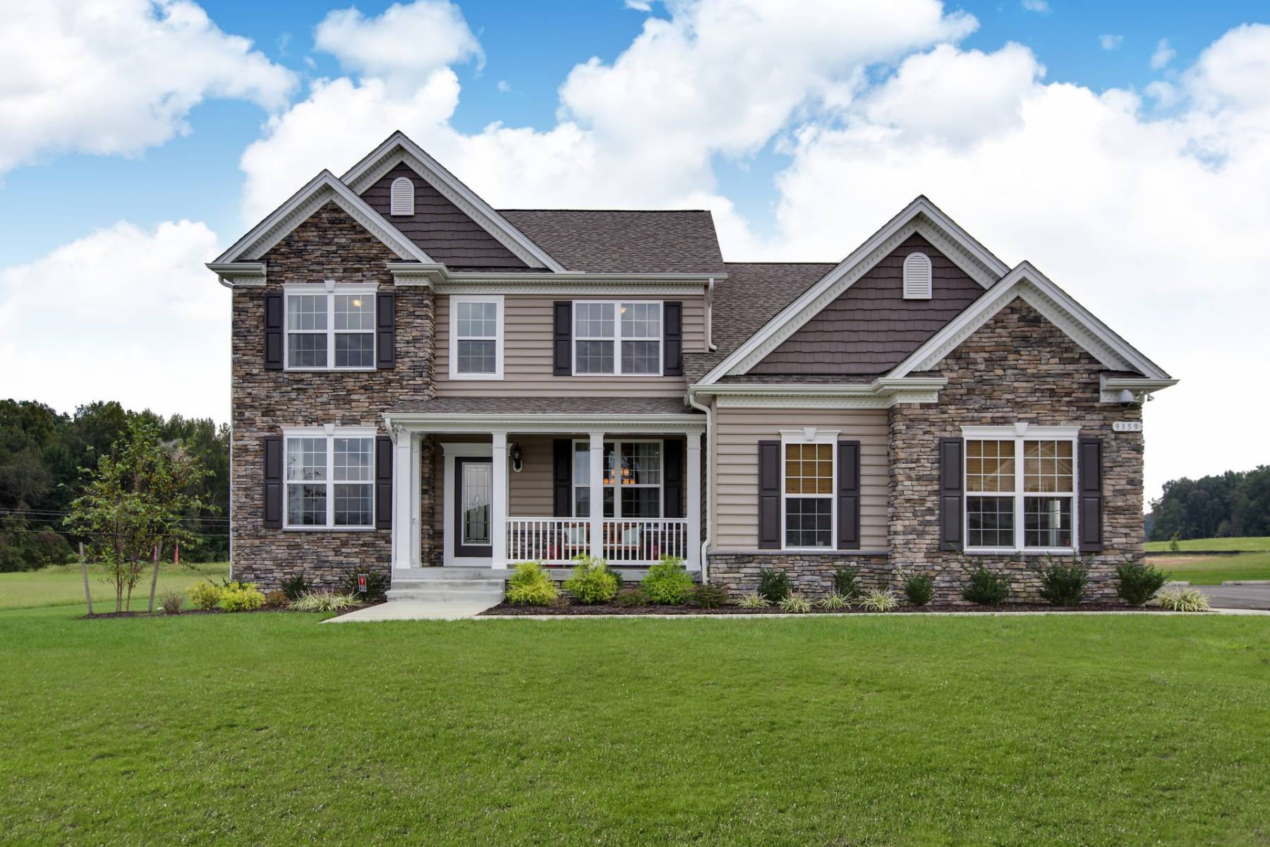 Quality Built Homes Oakwood Estates Decorated Model